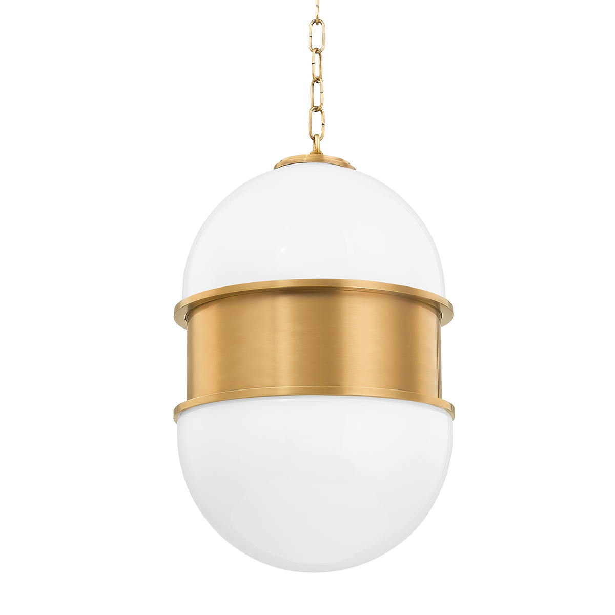 Broomley Pendant In VINTAGE BRASS Finish