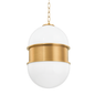 Broomley Pendant In VINTAGE BRASS Finish