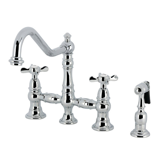 Essex Bridge Kitchen Faucet in Polished Chrome