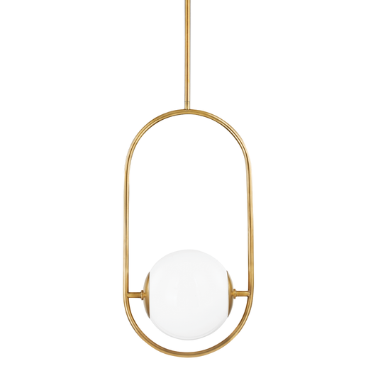 Everley Pendant In VINTAGE BRASS Finish