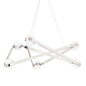 Orbit Chandelier with Polished Nickel Finish