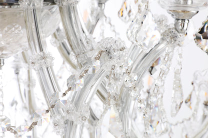 Maria Theresa 41 light Chrome Chandelier Clear Royal Cut Crystal
