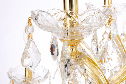 Maria Theresa 41 light Gold Chandelier Clear Royal Cut Crystal