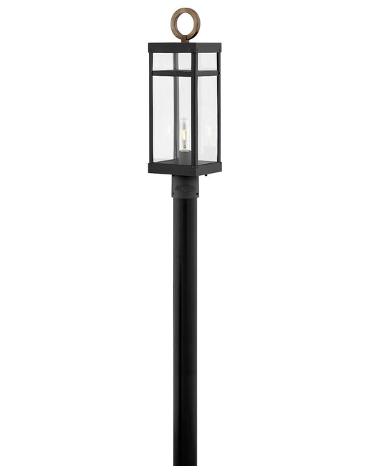 Porter Large Post Top or Pier Mount Lantern In Black Finish