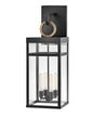 Porter Extra Large Wall Mount Lantern In Black Finish