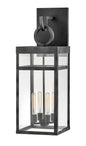 Porter Extra Large Wall Mount Lantern In Black Finish