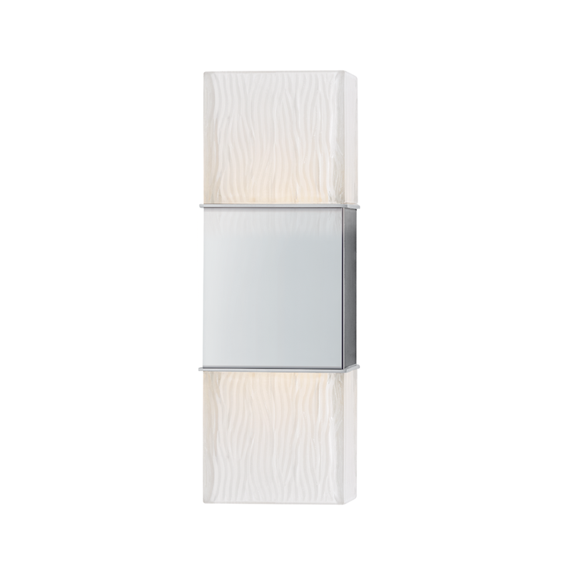Aurora Wall Sconce with Polished Chrome Finish