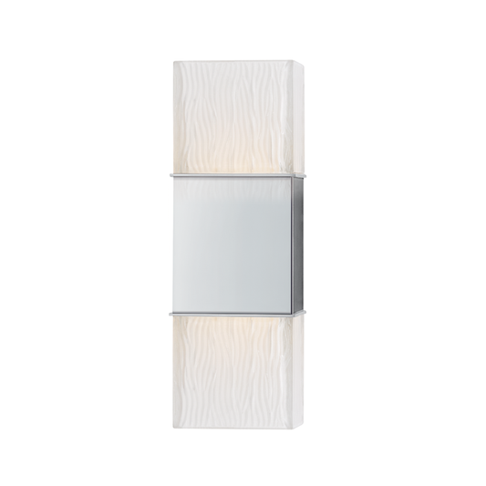 Aurora Wall Sconce with Polished Chrome Finish