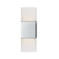 Aurora Wall Sconce with Polished Chrome Finish