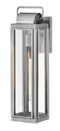 Sag Harbor Large Wall Mount Lantern In Brushed Nickel Finish