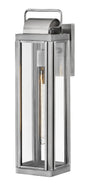 Sag Harbor Large Wall Mount Lantern In Brushed Nickel Finish