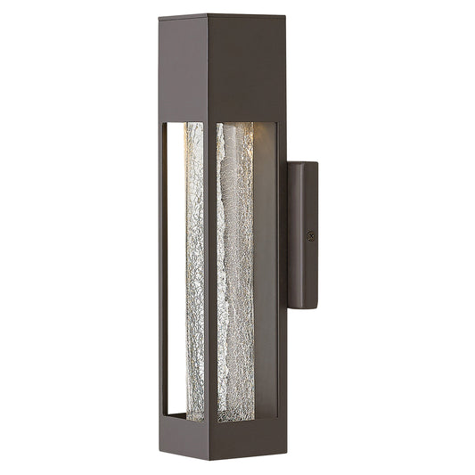 Vapor Medium Wall Mount Lantern In Light Bronze Finish