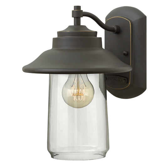 Belden Place Small Wall Mount Lantern In Light Bronze Finish