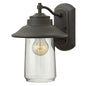 Belden Place Small Wall Mount Lantern In Light Bronze Finish