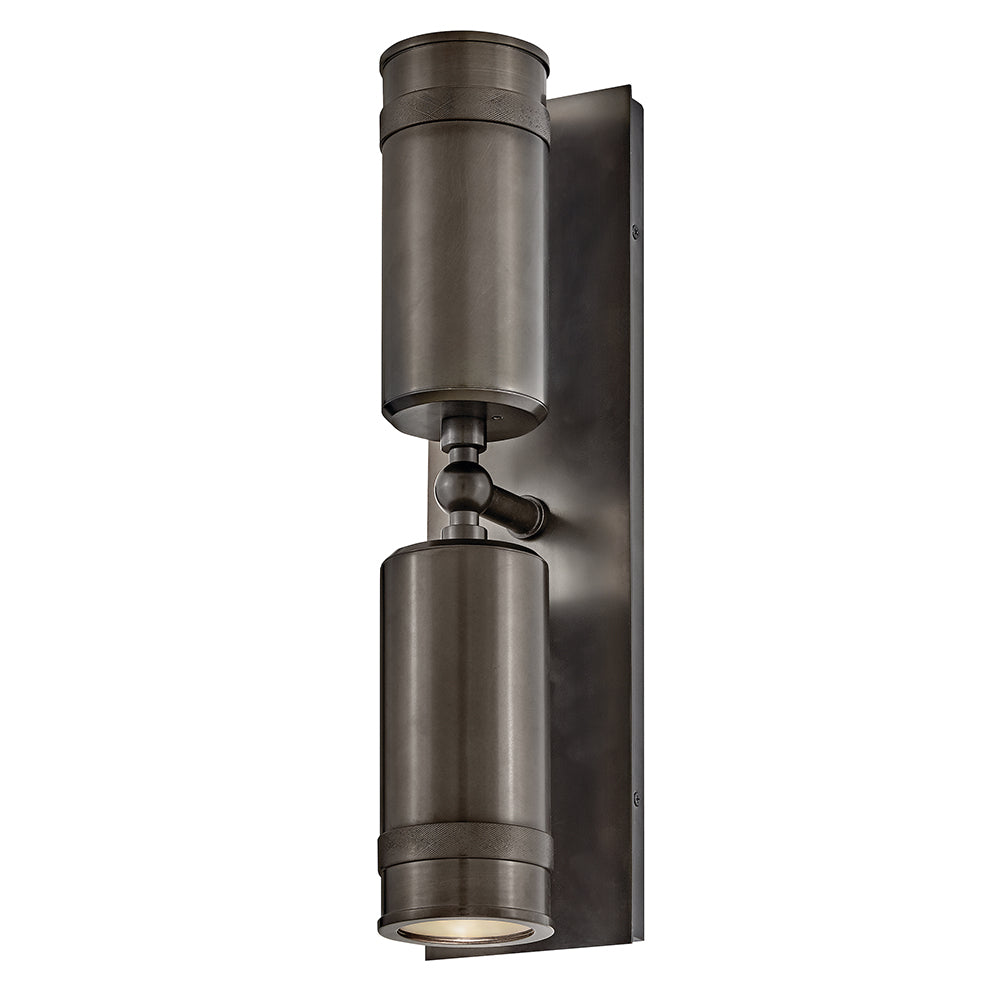 Pratt Medium Wall Mount Lantern In Black Finish