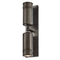 Pratt Medium Wall Mount Lantern In Black Finish