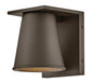 Hans Extra Small Wall Mount Lantern In Dark Bronze Finish