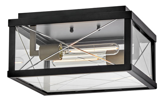 Monte Small Flush Mount In Black Finish