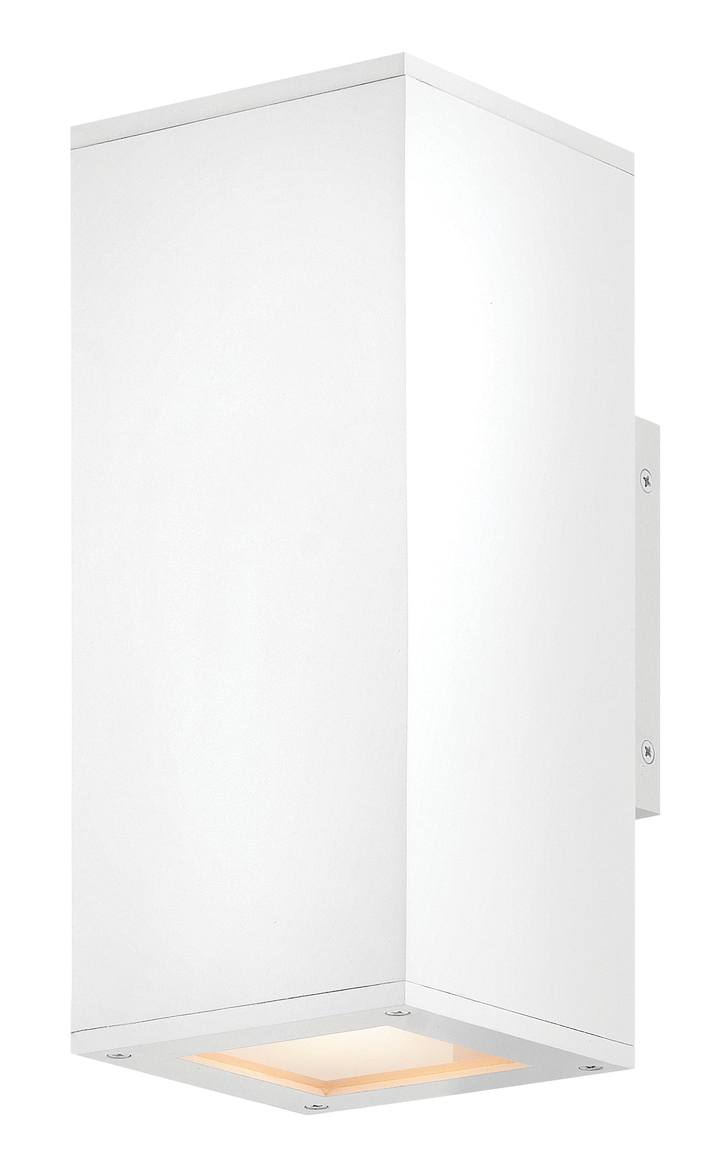 Tetra Small Wall Mount Lantern Up/Down In White Finish