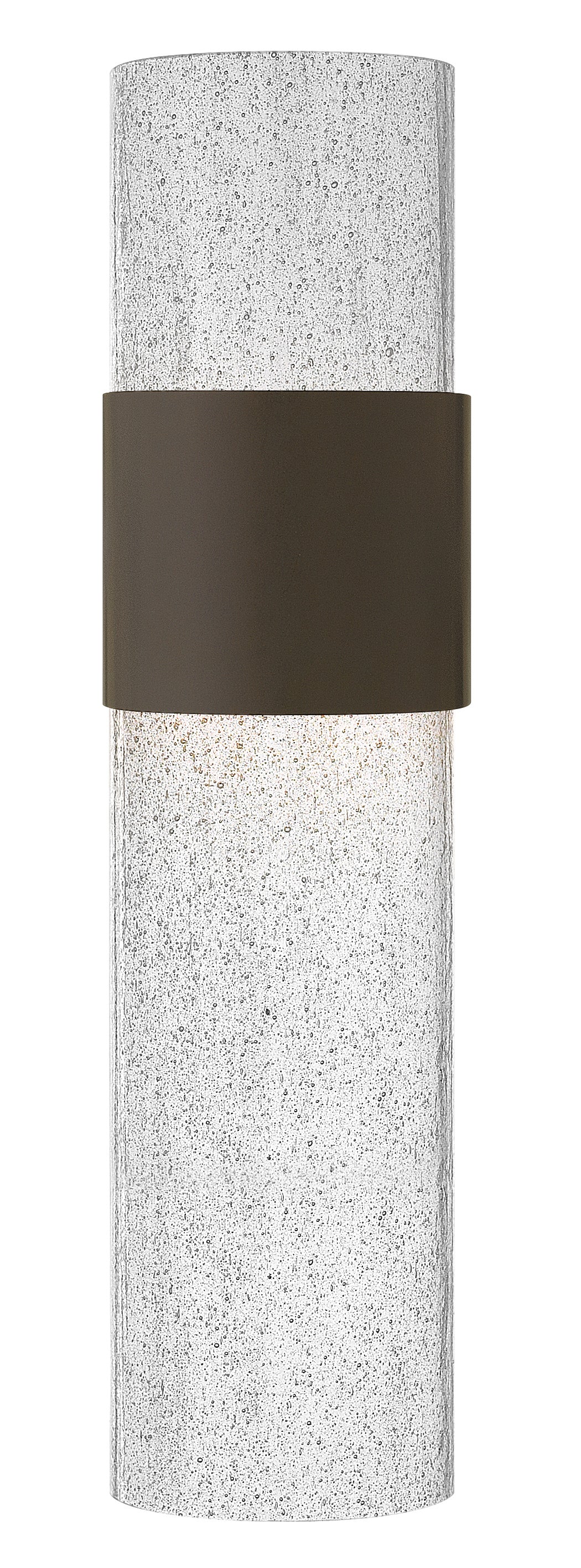 Horizon Medium Wall Mount Lantern In Dark Bronze Finish