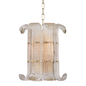 Brasher Pendant with Aged Brass Finish