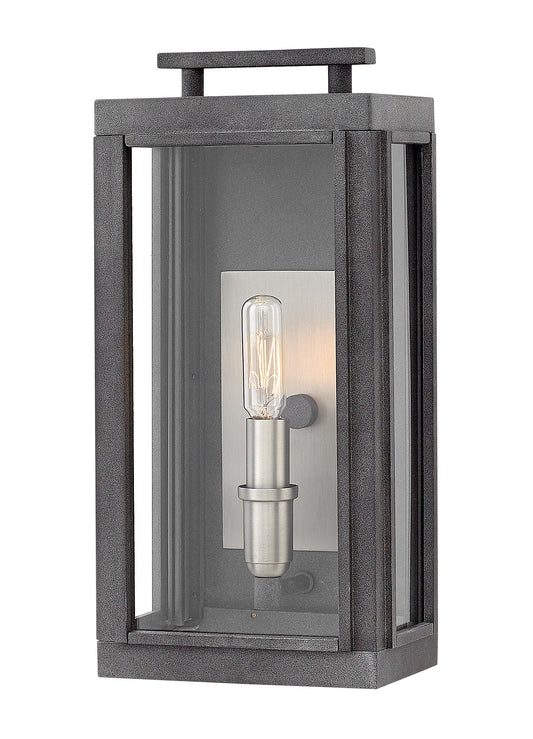 Sutcliffe Medium Wall Mount Lantern In Black Finish