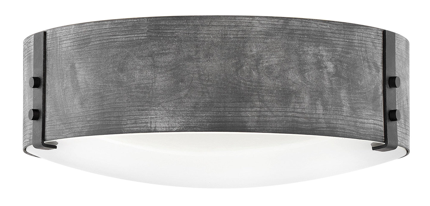 Sawyer Medium Flush Mount In Black Finish