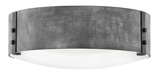 Sawyer Medium Flush Mount In Black Finish