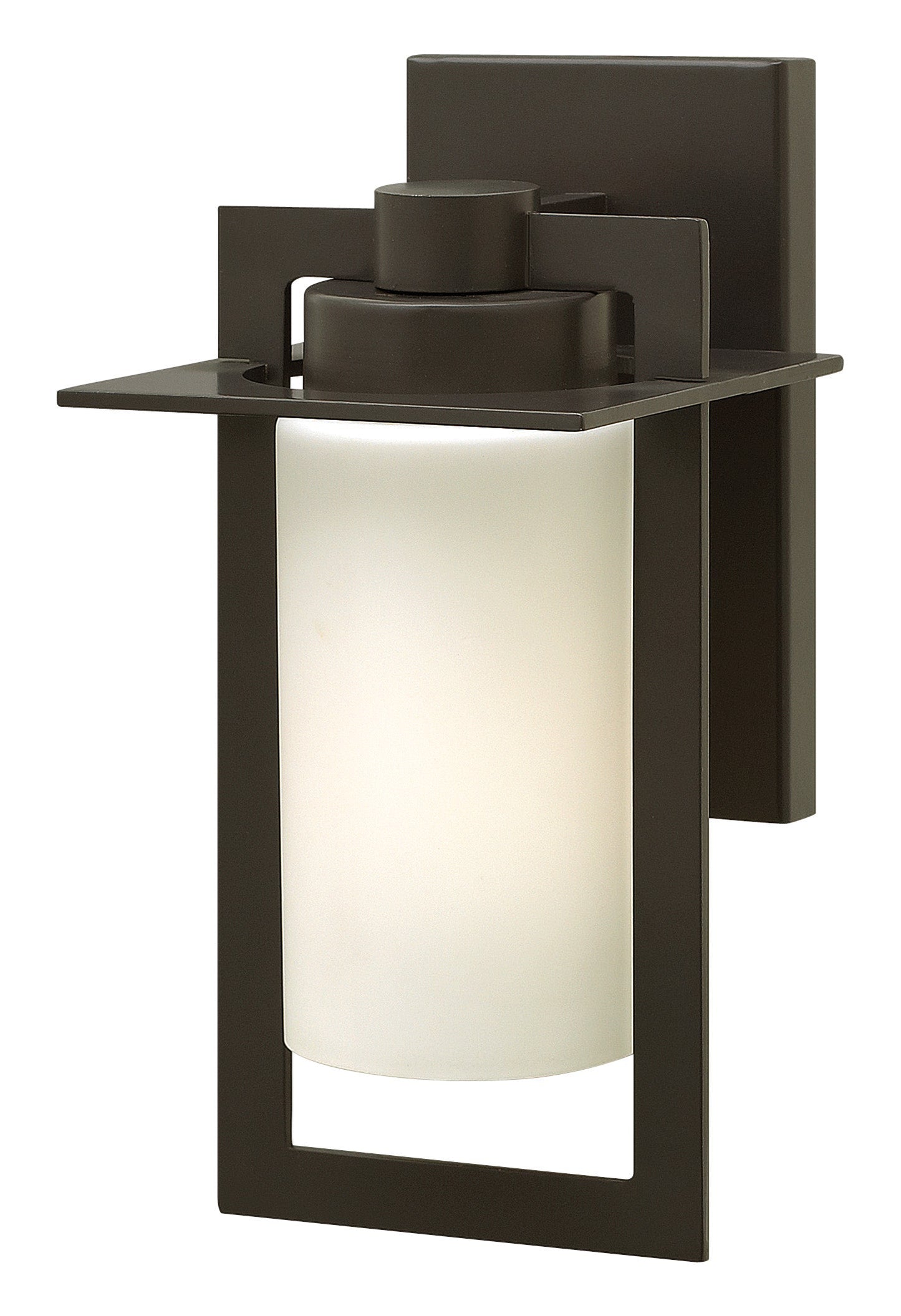 Colfax Small Wall Mount Lantern In Light Bronze Finish