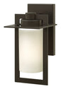 Colfax Small Wall Mount Lantern In Light Bronze Finish
