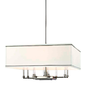 Collins Chandelier with Polished Nickel Finish