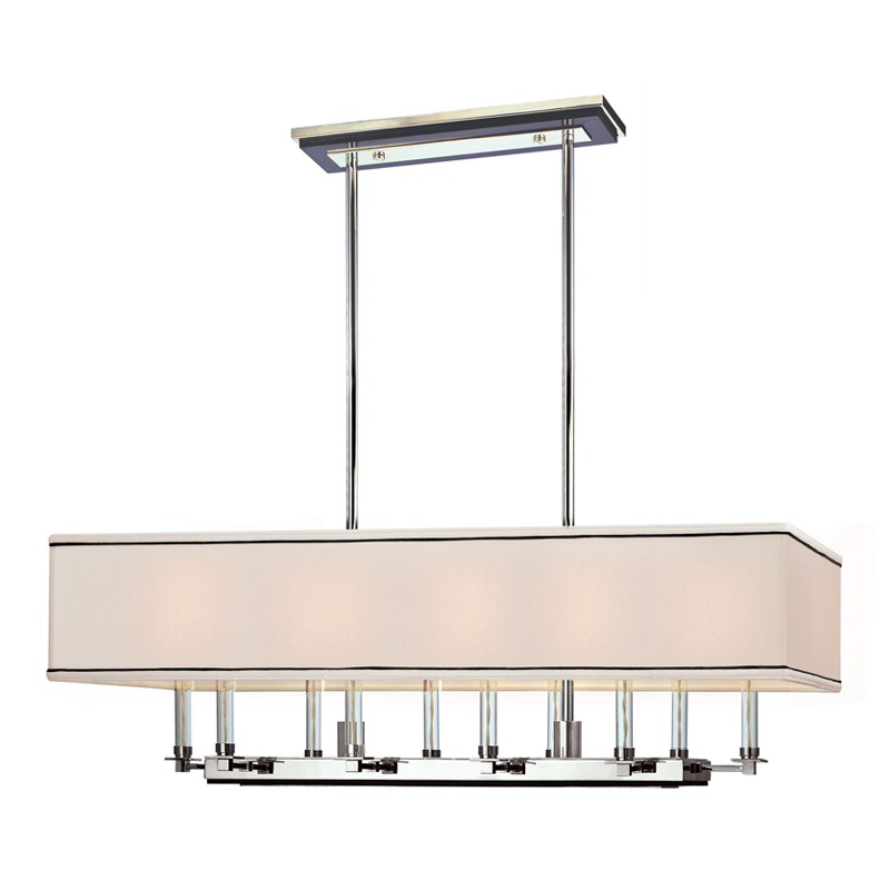 Collins Linear with Polished Nickel Finish