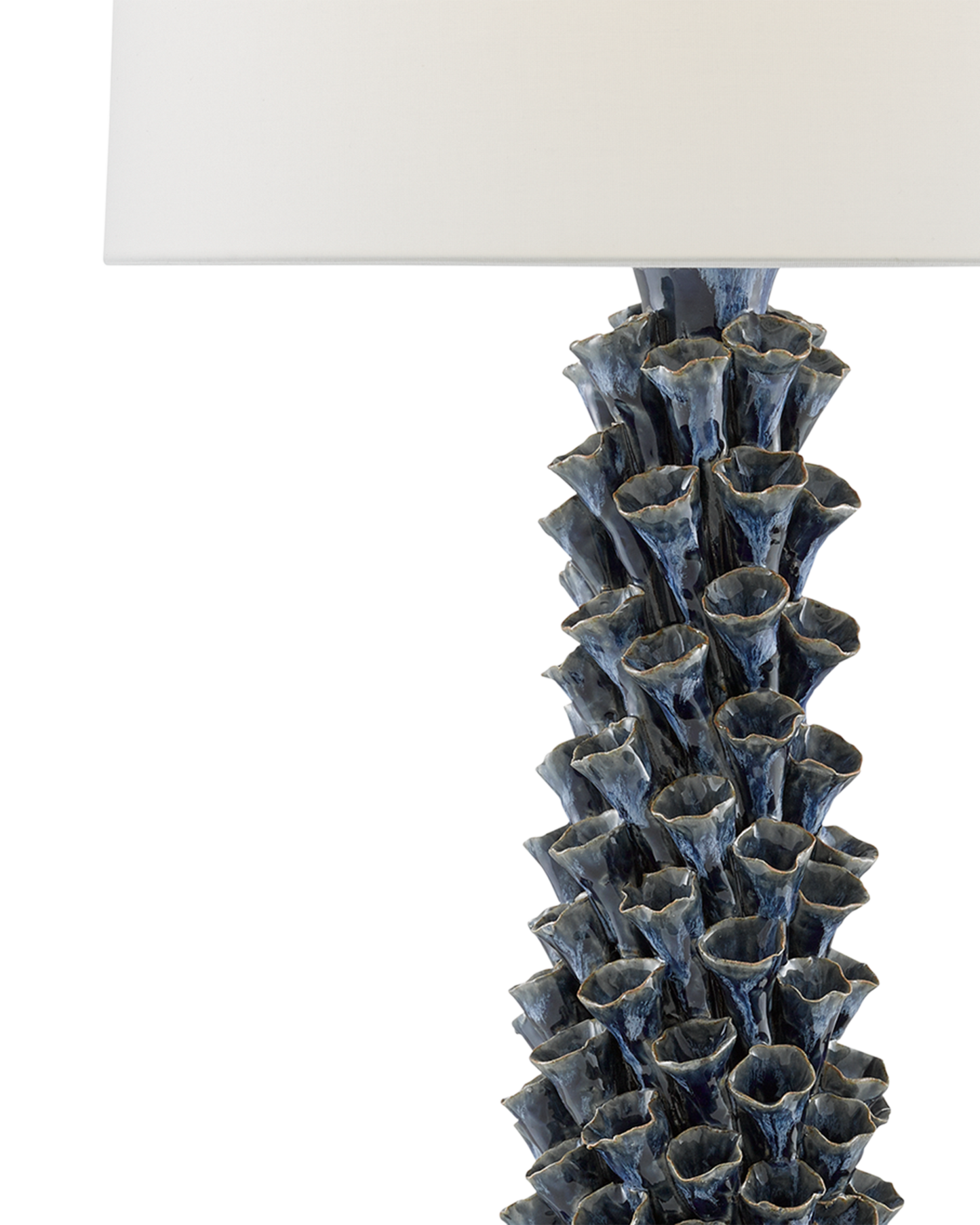 Sunken Blue Table Lamp