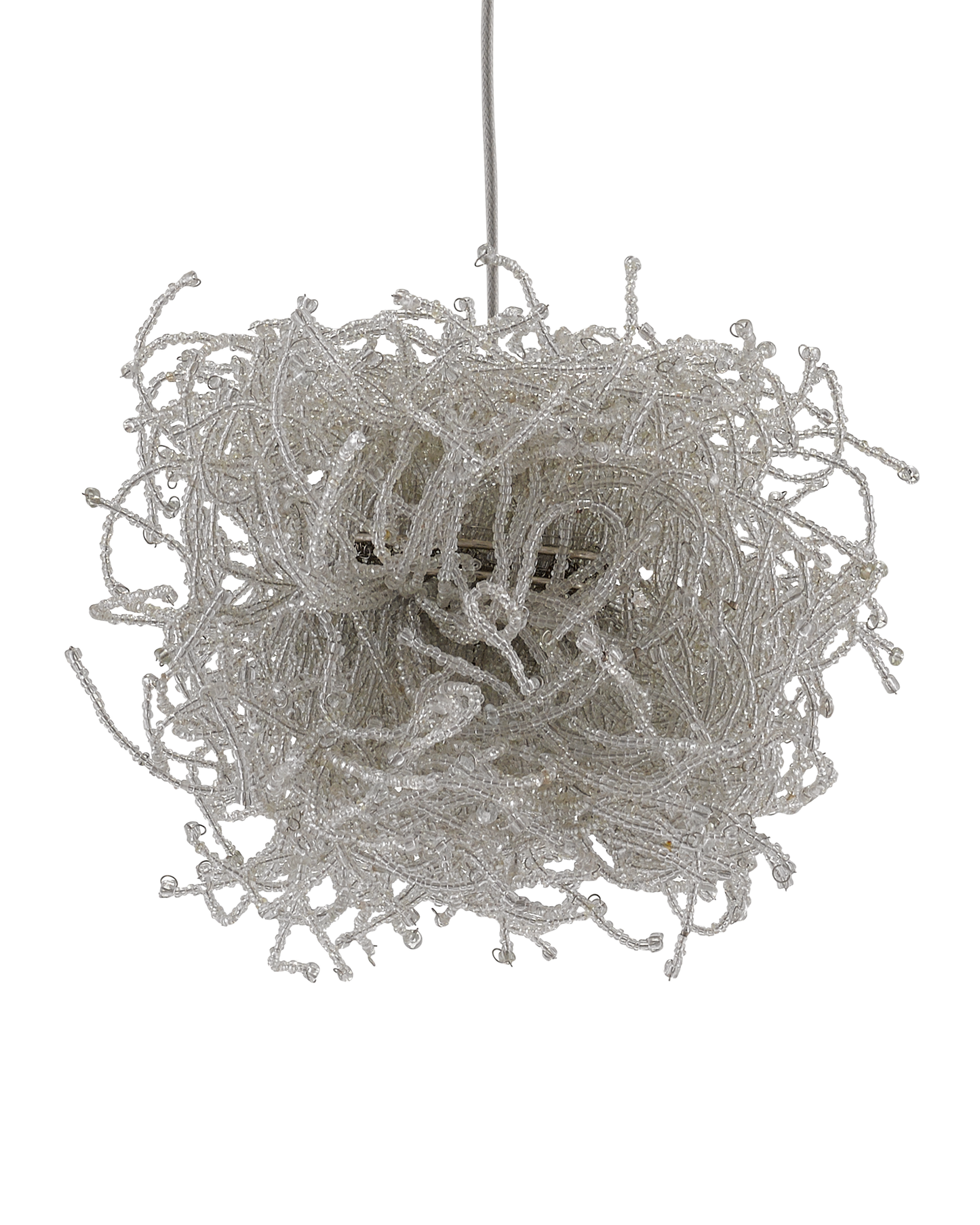 Birds Nest 7-Light Linear Multi-Drop Pendant