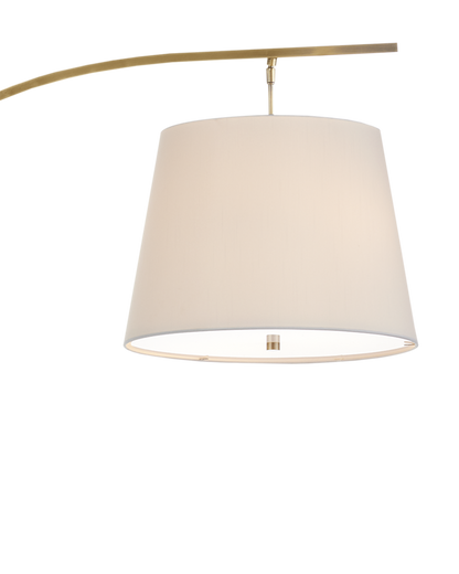 Cloister Medium Brass Floor Lamp