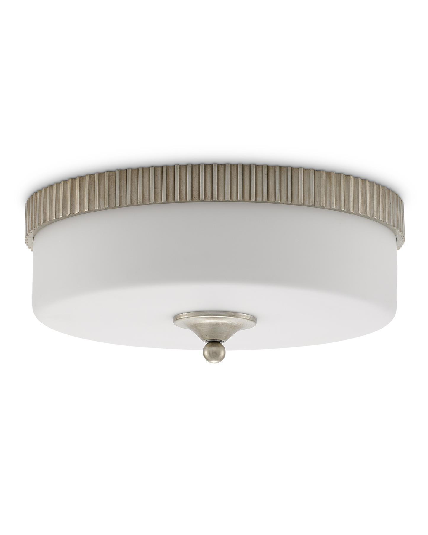 Bryce Silver Flush Mount