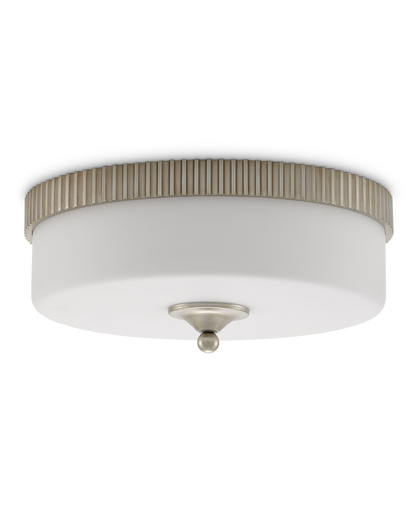 Bryce Silver Flush Mount