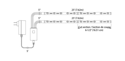 Smart Light Strip 15 meters