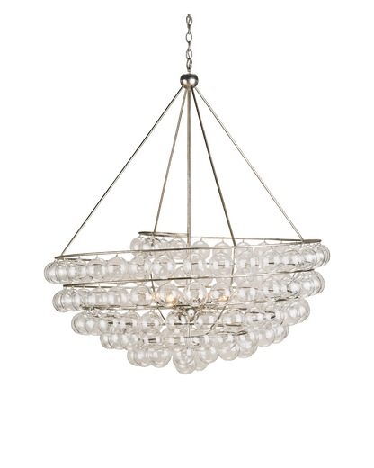 Stratosphere Silver Chandelier