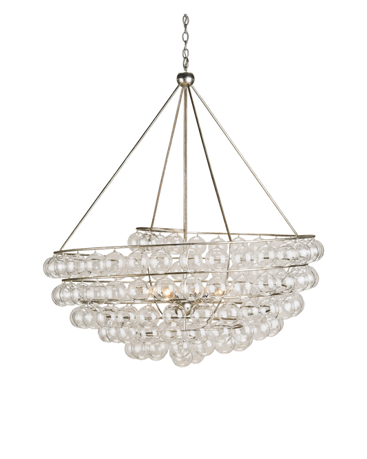 Stratosphere Silver Chandelier
