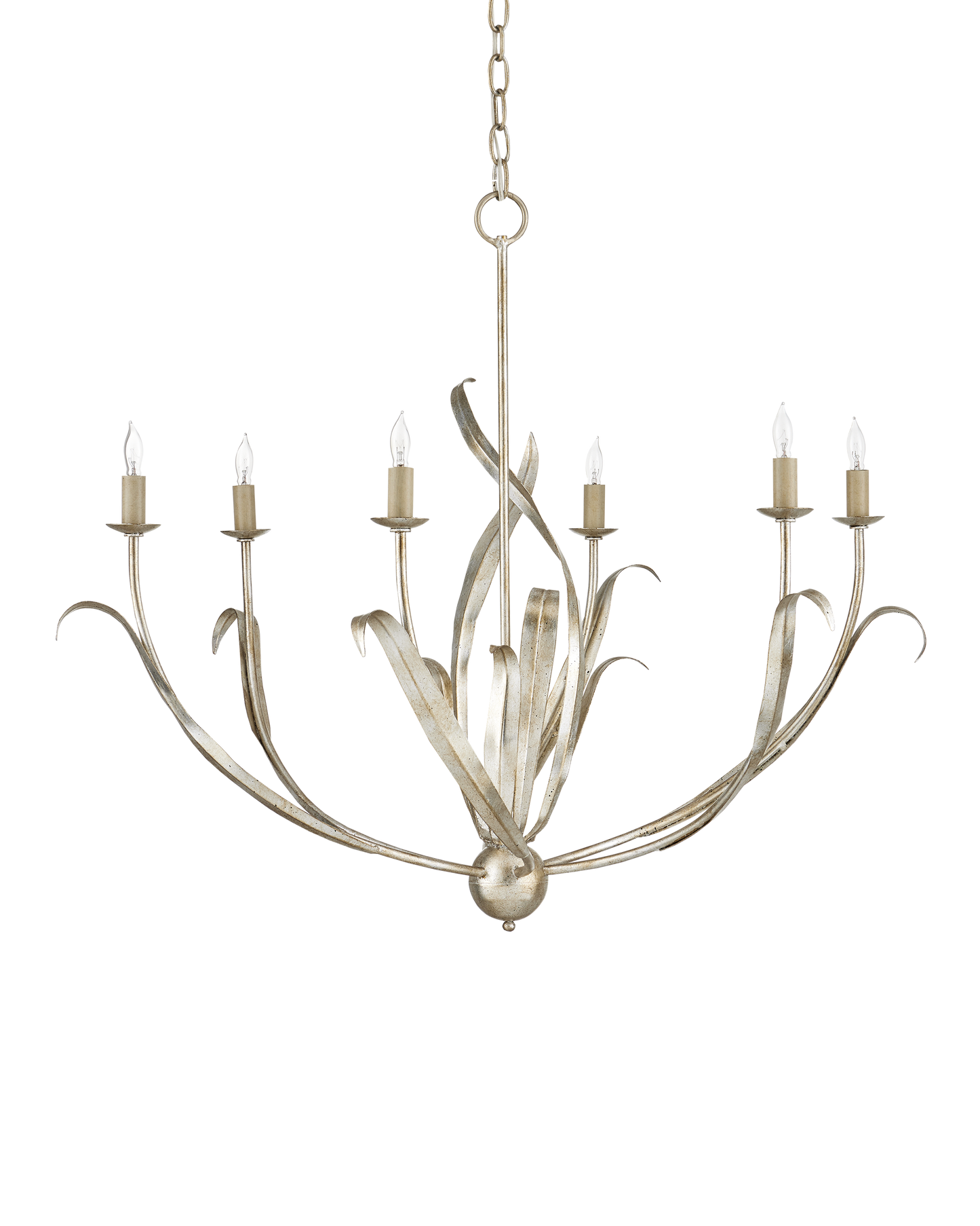 Menefee Silver Chandelier