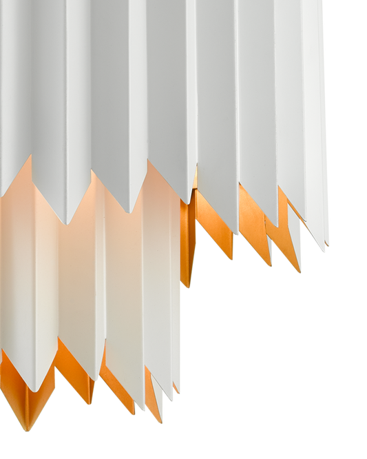 Syrie White Chandelier