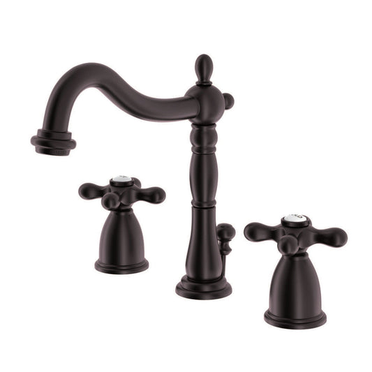 Heritage Widespread Bathroom Faucet in Oil Rubbed Bronze