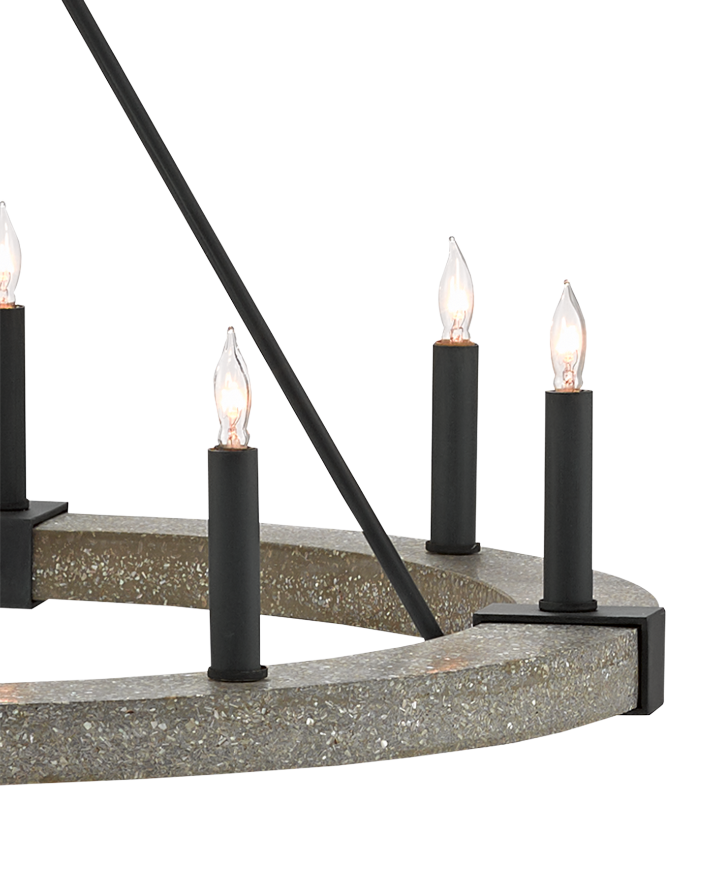 Burgos Black Chandelier