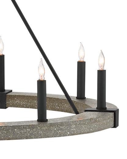 Burgos Black Chandelier