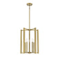 Benson 5-Light Pendant in Warm Brass Warm Brass