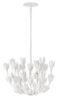 Flora Medium Convertible Semi-Flush Mount In White Finish