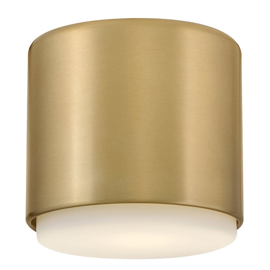 Cedric Extra Small Flush Mount In Light Brass Finish