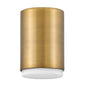 Cedric Extra Small Flush Mount In Light Brass Finish