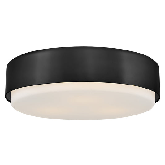 Cedric Medium Flush Mount In Black Finish